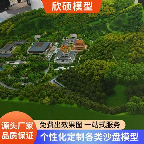 地形地貌沙盘模型定制厂区机械设备城市规划电子设计动态灯光效果